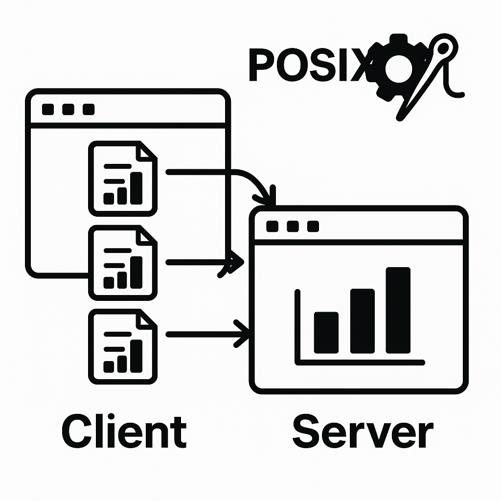 Histogram Builder with POSIX IPC