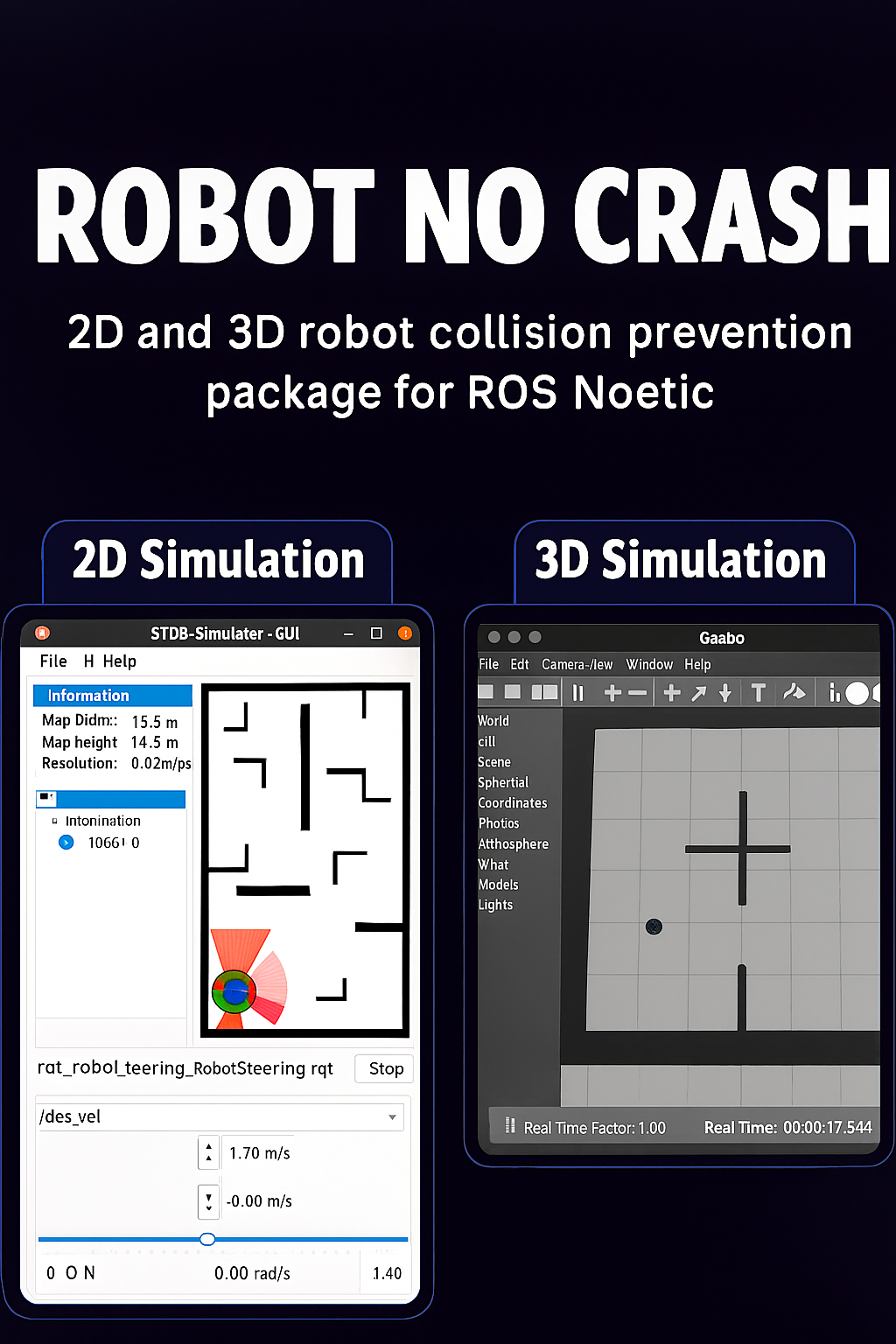 Sensor-based Collision Prevention 2D & 3D